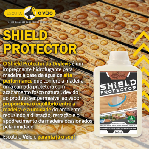 Hidrofugante para Madeira Shield Protector 900ML