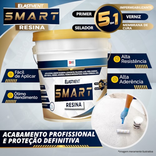 Smart Resina Semi Brilho