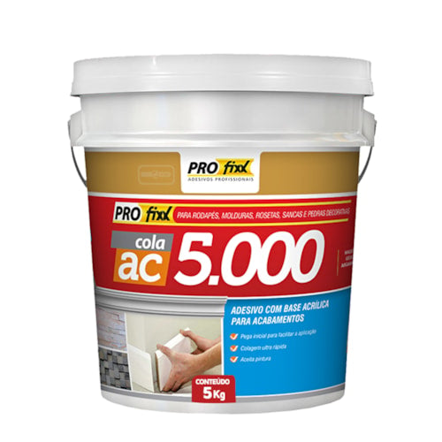 Cola para gesso 3D AC 5000 5KG