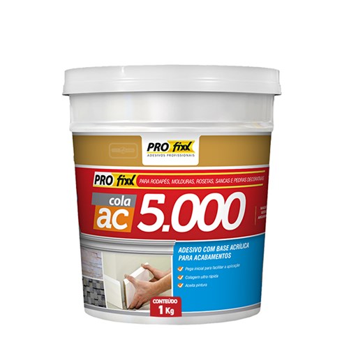 Cola Para Gesso 3D AC5000 1KG