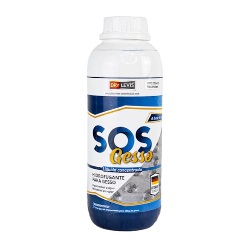 Hidrofugante para Gesso - Sos Gesso 1litro