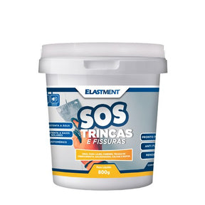 SOS Trincas e Fissuras 800G Branco