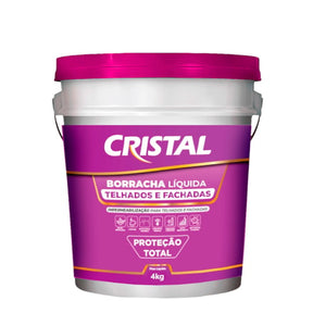 Cristal Borracha Liquida para Telhados e Fachadas