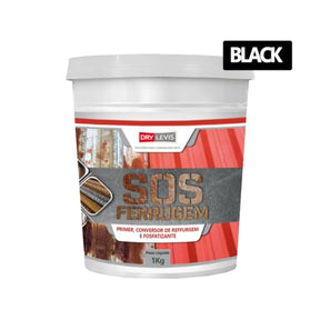 Convertedor de Ferrugem SOS Ferrugem 1KG Black Base água