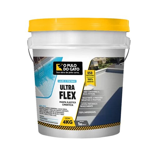 Impermeabilizante Ultra Flex 4KG - Pulo do Gato